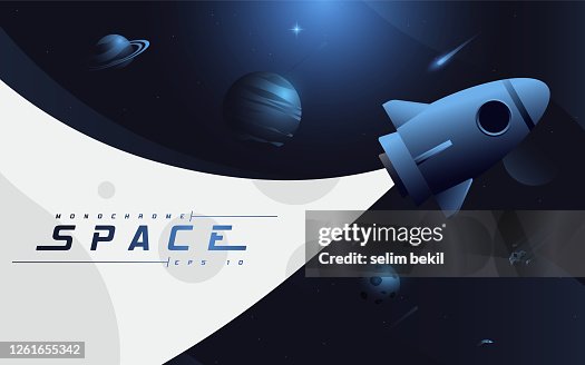 Dark Blue Space Vector Eps High-Res Vector Graphic - Getty Images