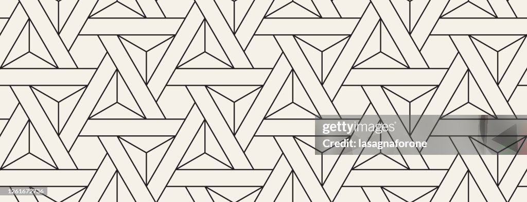 Seamless Geometric Vector Pattern High-Res Vector Graphic - Getty Images
