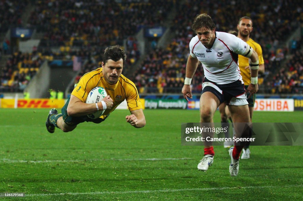 Australia v USA - IRB RWC 2011 Match 23