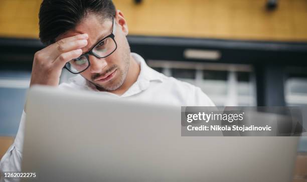 concerned businessman - overworked teacher stock pictures, royalty-free photos & images