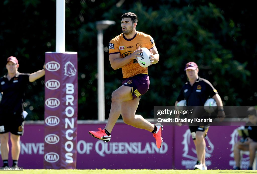 Brisbane Broncos Training Session