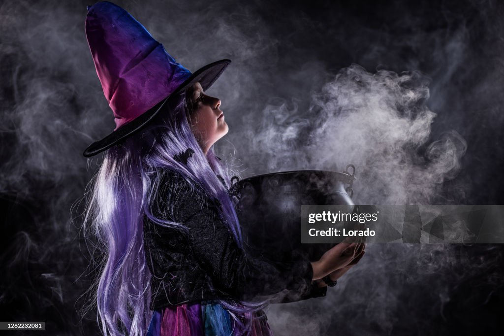 Halloween Witch Girl