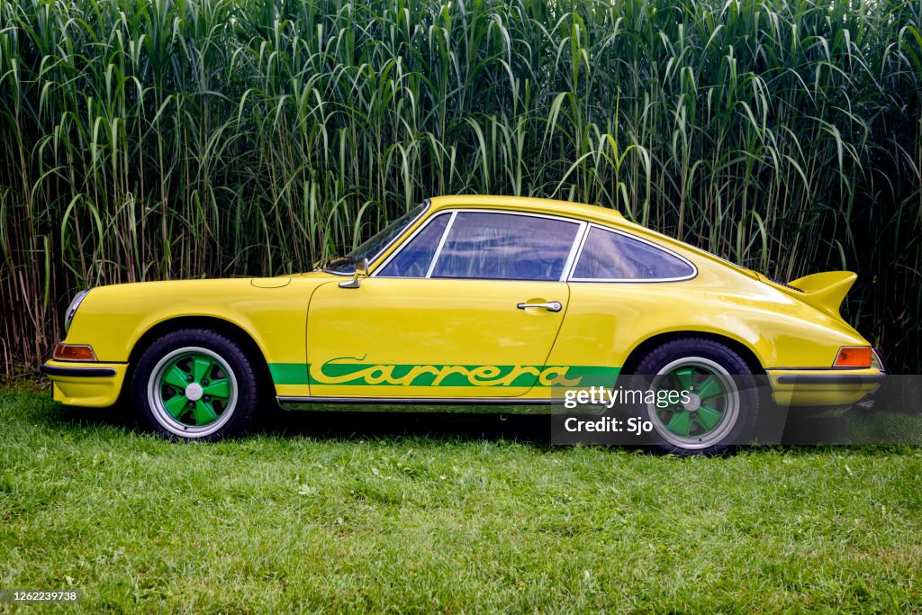 Porsche 911 Carrera RS classic 1970s sports car