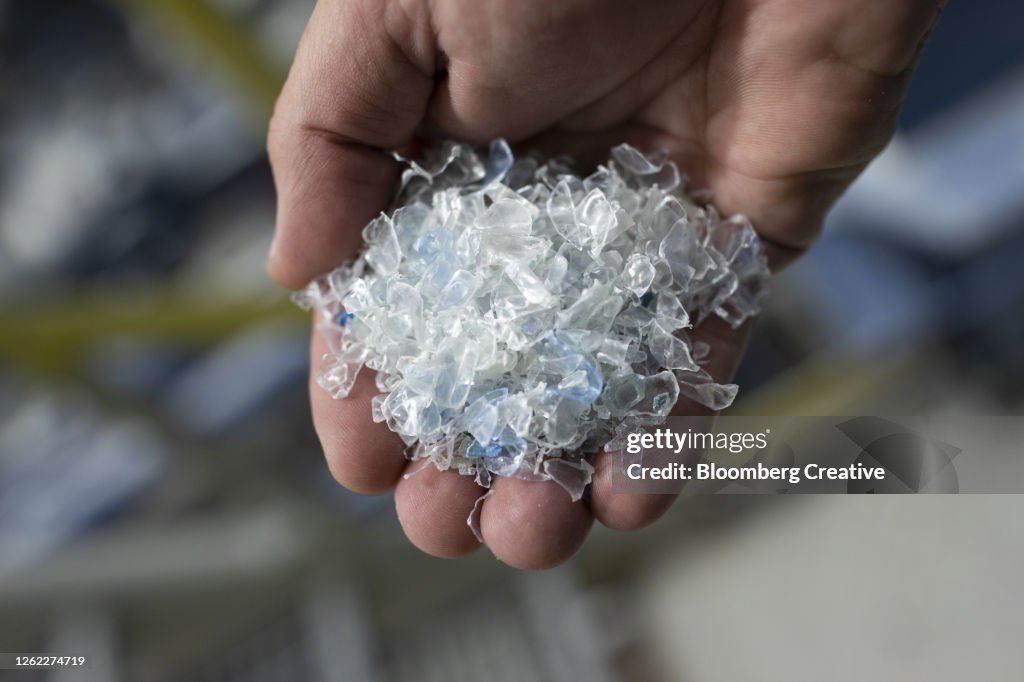 Ground Plastic Flakes