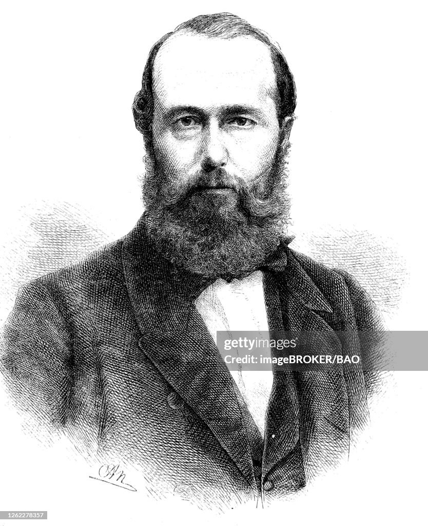 Rudolf von Bennigsen, born 1824, died 7 August 1902, German politician, Germany