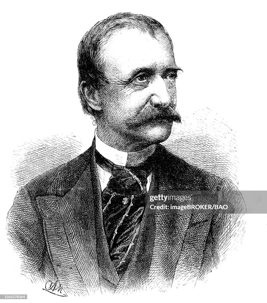 Wilhelm Freiherr von Engerth, 1814-1884, Austrian architect and engineer, known for being the designer of the first practical mountain locomotive, Austria