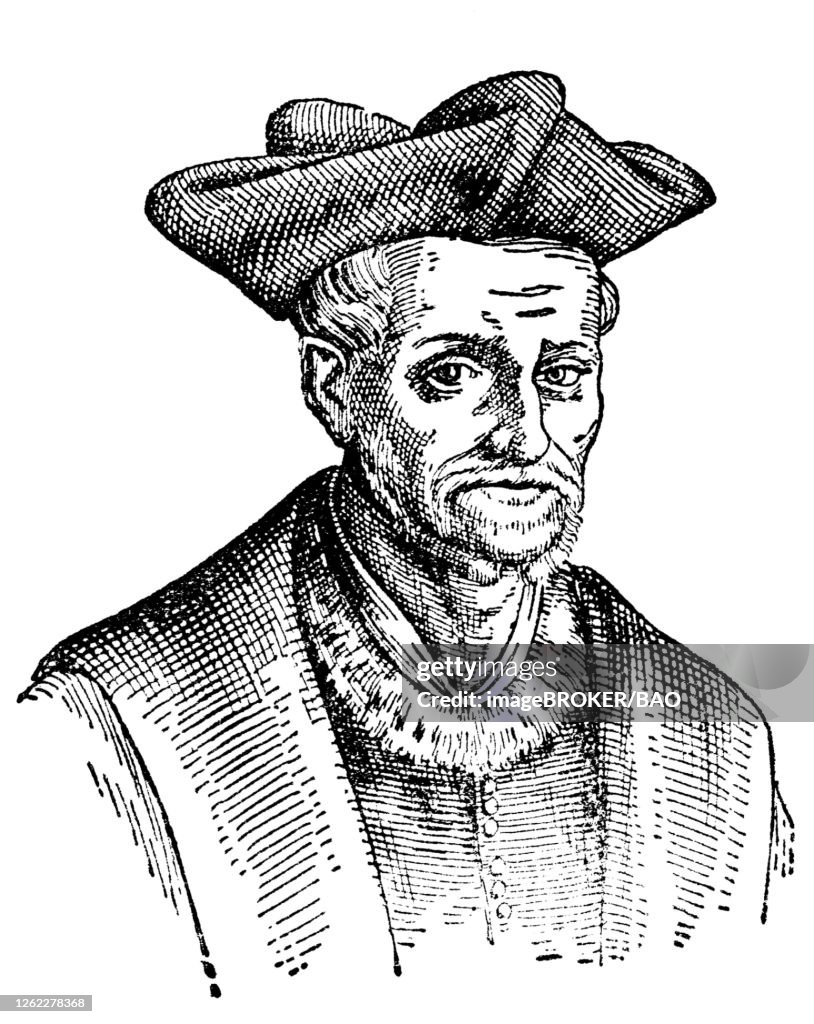 Francois Rabelais, French Renaissance writer, physician, Renaissance humanist, monk and Greek scholar, France, 1890