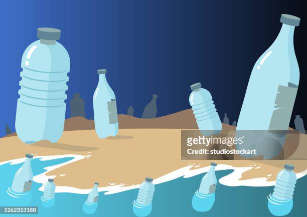 66 Plastic Waste Cartoon High Res Illustrations - Getty Images