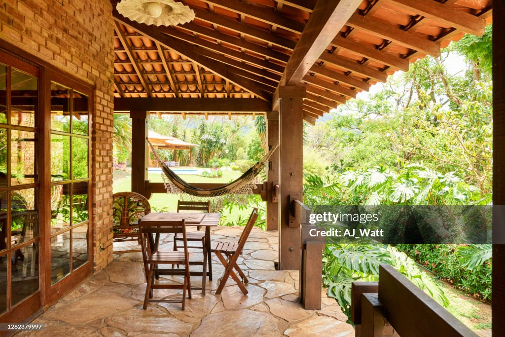Holiday home veranda