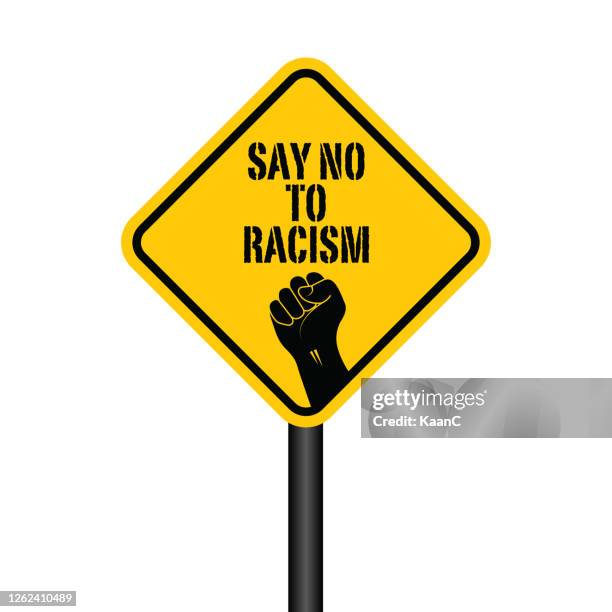 Stop Sign Rassismus Racial Justice Icons High Res Illustrations - Getty Images