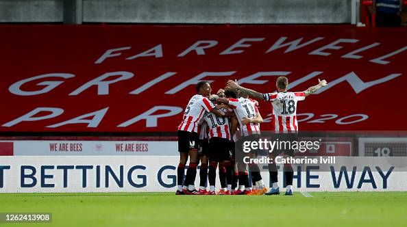 Brentford v Swansea City - Sky Bet Championship Play Off Semi-final 2nd Leg Brentford v Swansea City - Sky Bet Championship Play Off Semi-final 2nd Leg