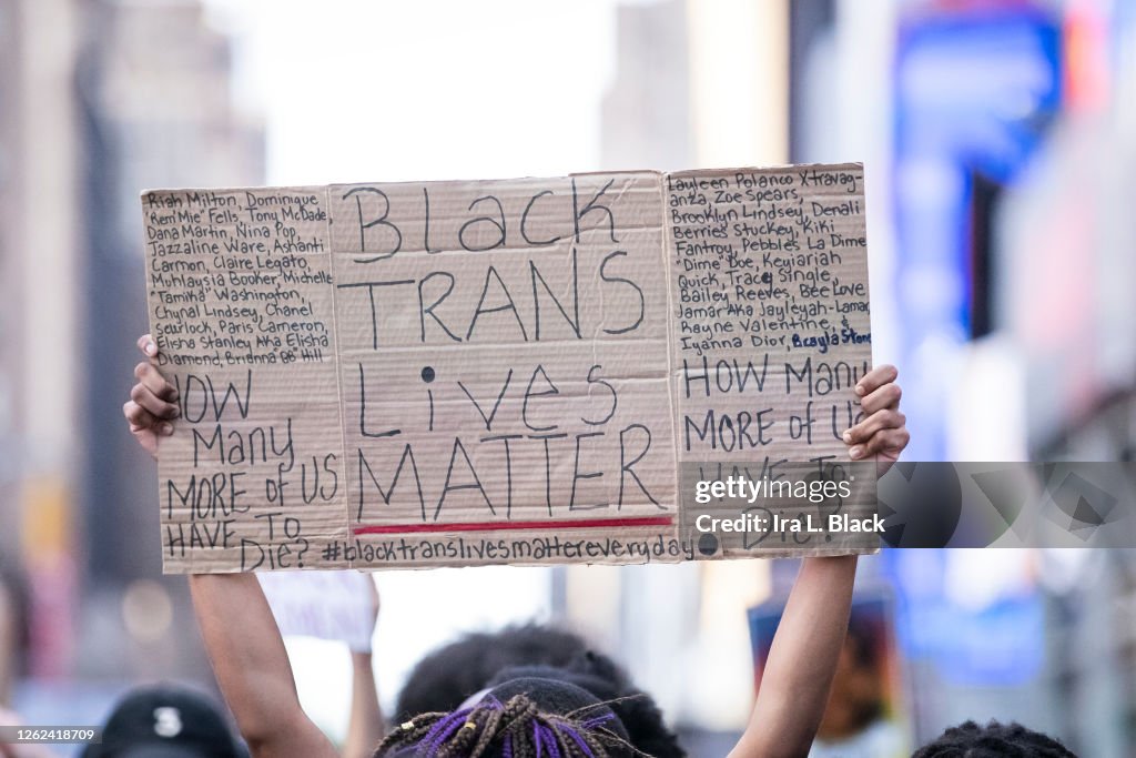 News - George Floyd Protest - March for Black Womxn - Times Square