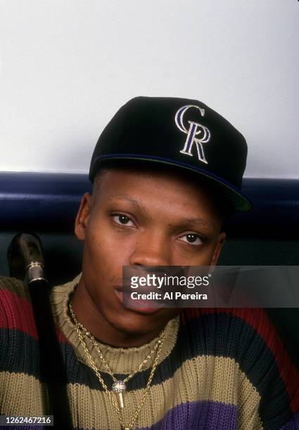 Ronnie DeVoe of the Music group Bell Biv DeVoe appears in a portrait taken on October 15, 1992 in New York City.