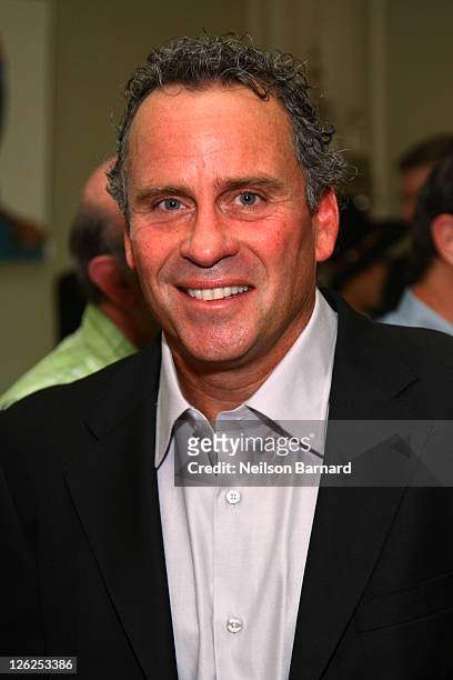 Ethan Wayne attends the John Wayne Auction Preview at the Ukrainian Institute of America at the Fletcher Sinclair Mansion on September 23, 2011 in...