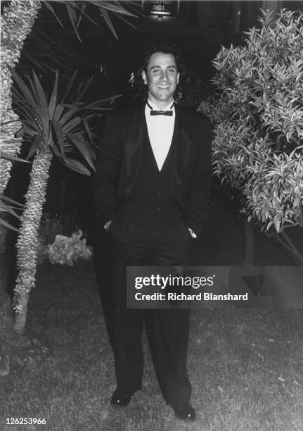 American actor and dancer Matt Lattanzi at the Cannes Film Festival in France, May 1988.