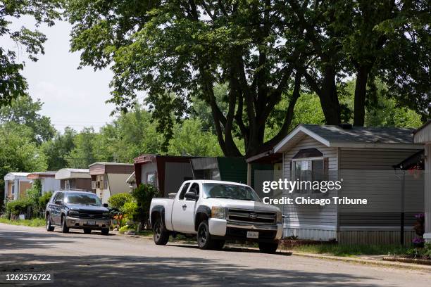 The Family Manufactured Home Community in Rockford on June 22, 2023. The Illinois EPA found high levels of PFOA and PFOS in wells dug for the...