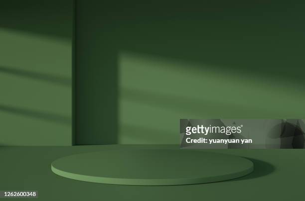 3d rendering product background - stage performance space stock pictures, royalty-free photos & images