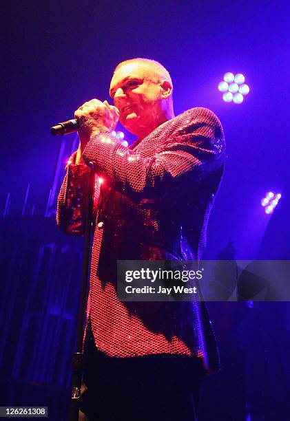 Andy Bell of Erasure performs in concert at ACL Live on September 23, 2011 in Austin, Texas.