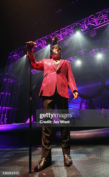 Andy Bell of Erasure performs in concert at ACL Live on September 23, 2011 in Austin, Texas.