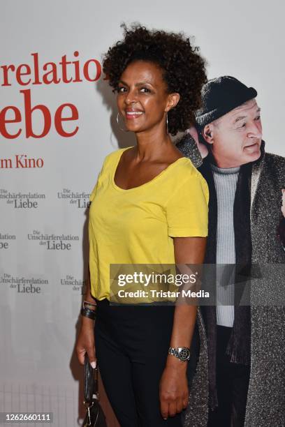 Dennenesch Zoude attends the "Die Unschärfen der Liebe" premiere at Delphi Filmpalast on June 28, 2023 in Berlin, Germany.