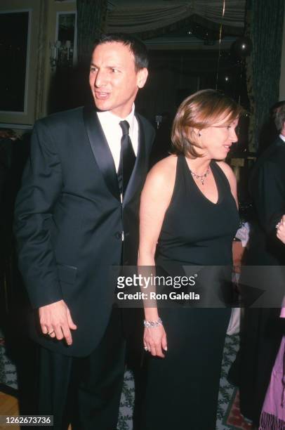 Michael Gelman and Laurie Gelman attend American Cancer Society Gala Honoring Regis Philbin at the Pierre Hotel in New York City on May 7, 2001.