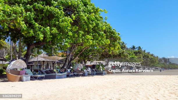 nusa dua beach, bali, indonesia - nusa dua stock pictures, royalty-free photos & images