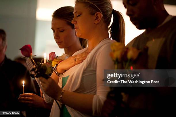 Vigil for victim in the Lululemon attack that killed Jayna Murray, 30 began at the Mindfulness Center in Bethesda with friends and the community as...