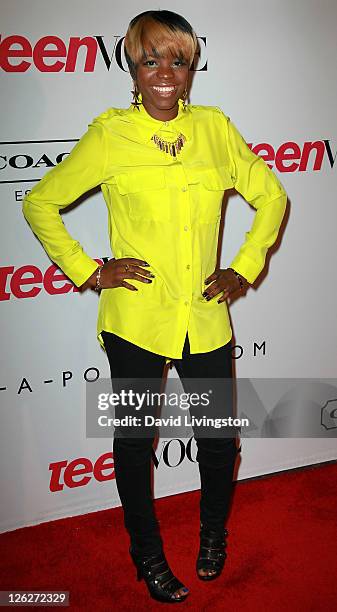 Rapper Re Rye Rapper Rye Rye attends the 9th annual Teen Vogue's Young Hollywood ...