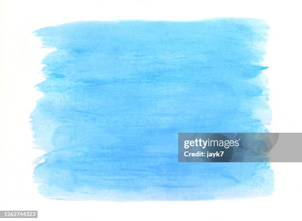 blue watercolor background - paint in water stock pictures, royalty-free photos & images