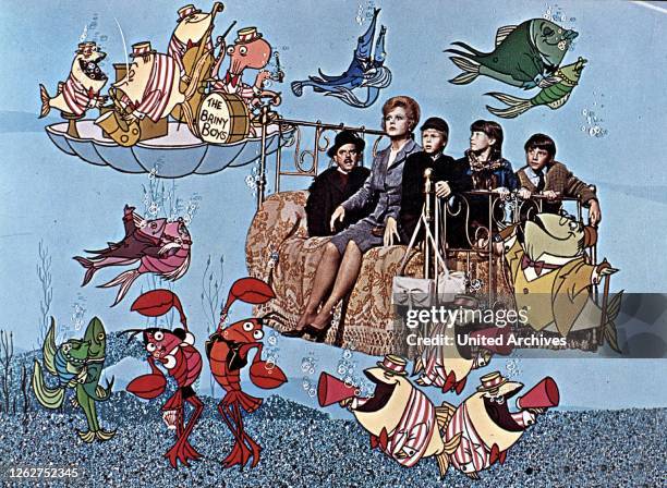 Kino. Die Tollkuehne Hexe In Ihrem Fliegenden Bett, Bedknobs And Broomsticks, Die Tollkuehne Hexe In Ihrem Fliegenden Bett, Bedknobs And Broomsticks,...