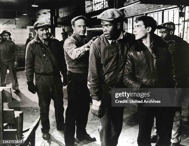 Kino. Ein Mann Besiegt Die Angst, Edge Of The City, Ein Mann Besiegt Die Angst, Edge Of The City, ?, Val Avery, Jack Warden, Sidney Poitier, John...