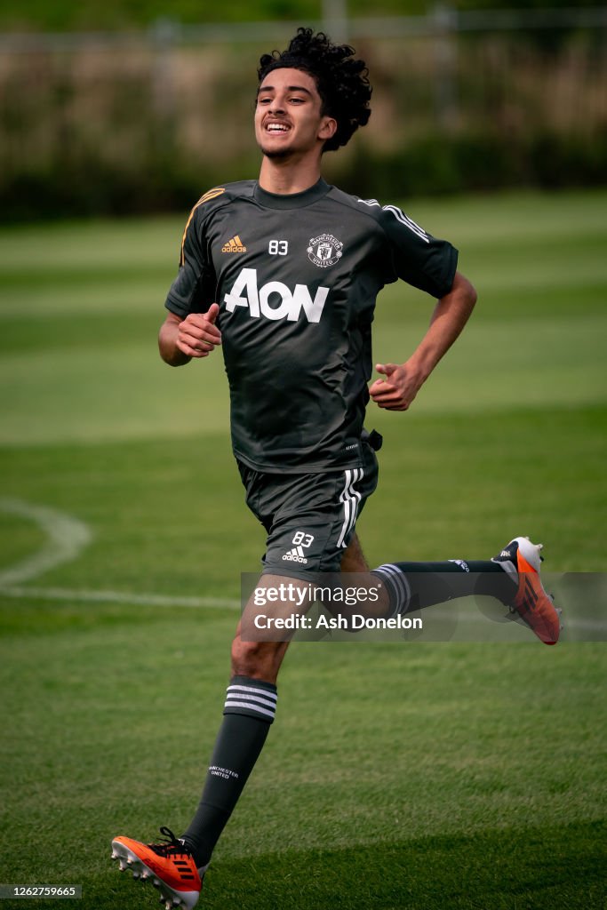 Manchester United U18 Training Session