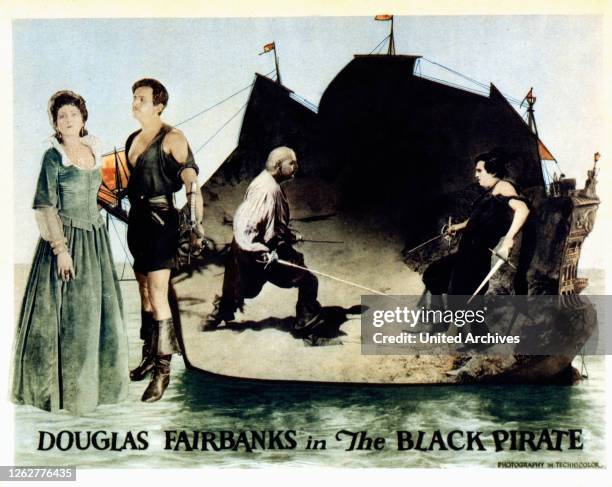 Kino. The Black Pirate, USA aka: Der Seeräuber, Regie: Albert Parker, Darsteller: Douglas Fairbanks.