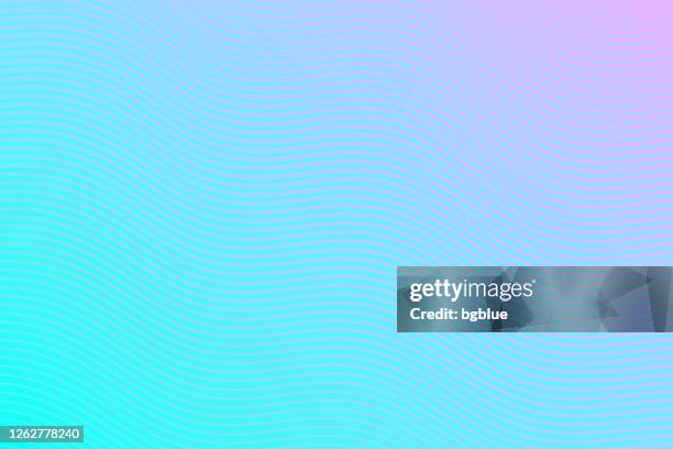 trendy geometric design - blue abstract background - pink and turquoise background stock illustrations