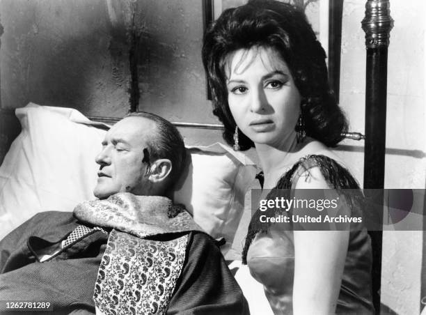 Kairo - Null Uhr, USA Regie: Wolf Rilla, Darsteller: George Sanders, Faten Hamama.