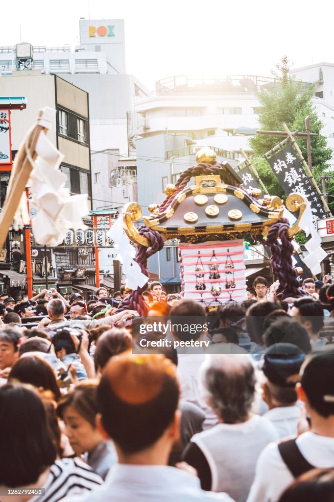 Sanja Festival in Asakusa - Tokyo, Japan