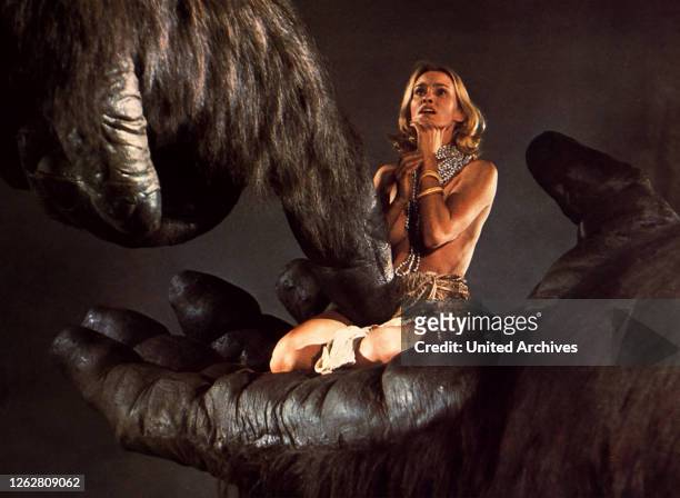 Kino. King Kong, USA Regie: John Guillermin, JESSICA LANGE.