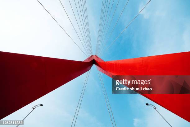 Red Bridge Structure Photos and Premium High Res Pictures - Getty Images