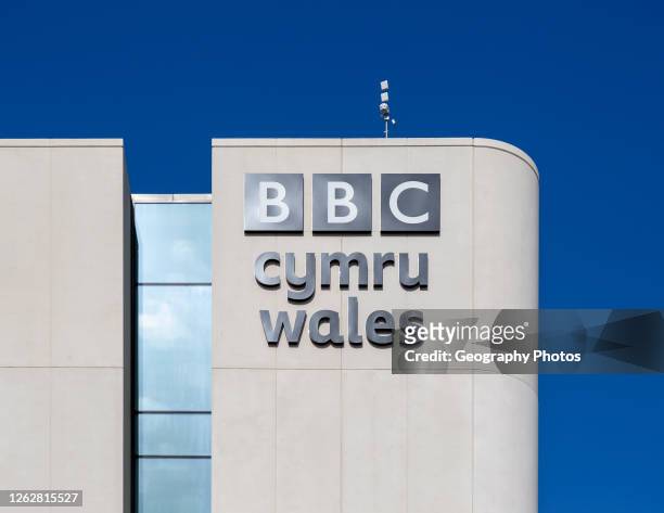Cymru Wales TV studios headquarters building, Central Square, Cardiff, South Wales, UK opened 2019 designed by Foster and Partners.
