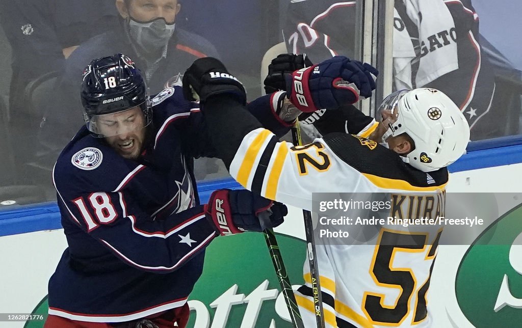 Boston Bruins v Columbus Blue Jackets