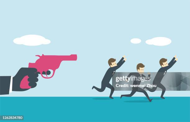 crime - runaway stock illustrations