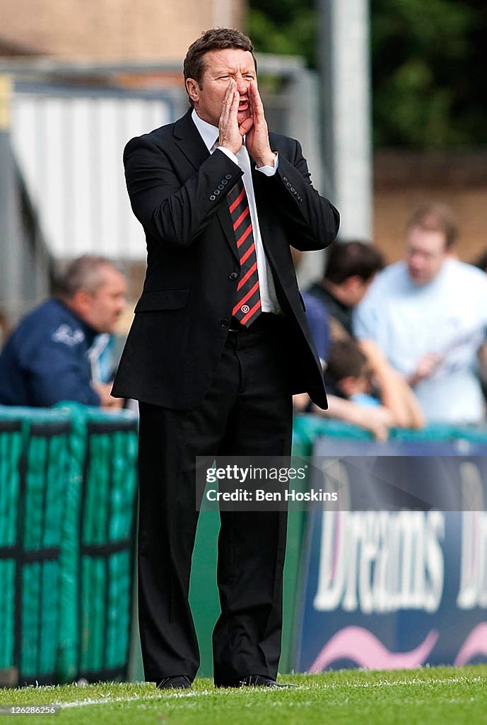 Wycombe Wanderers v Sheffield United - npower League One