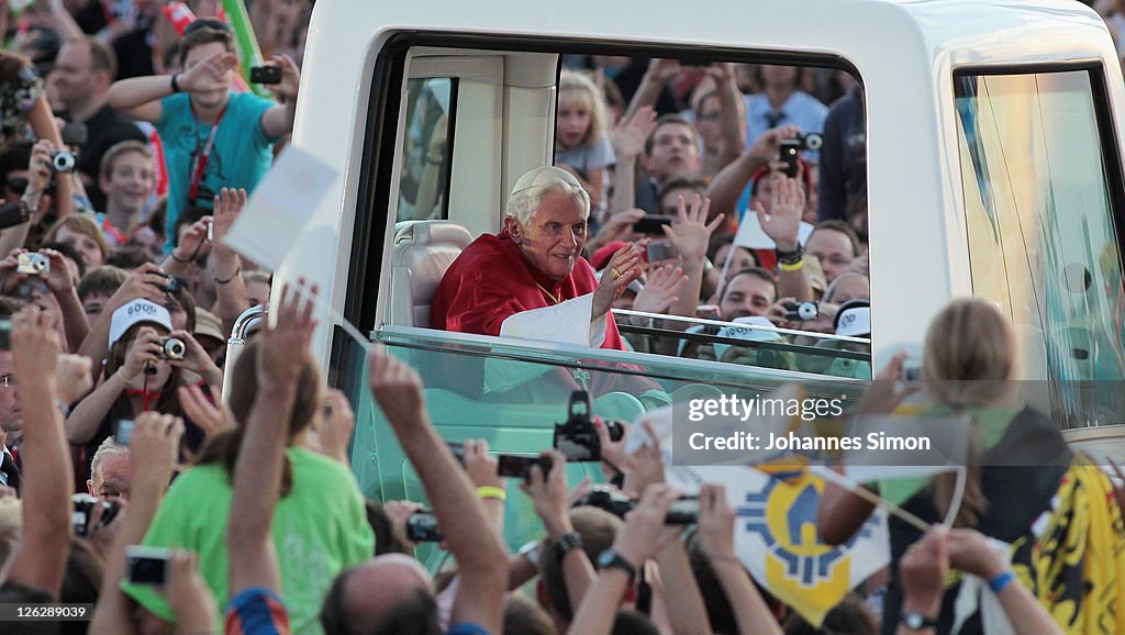 Pope Benedict XVI Visits Freiburg