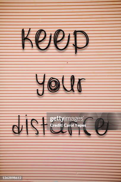 Keep Distance Reverse Text 165 Keep Distance Feet Stock Photos, High-Res Pictures, and Images ...