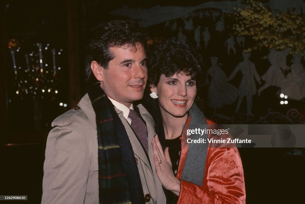 American actress and singer Lucie Arnaz with her brother, actor Desi
