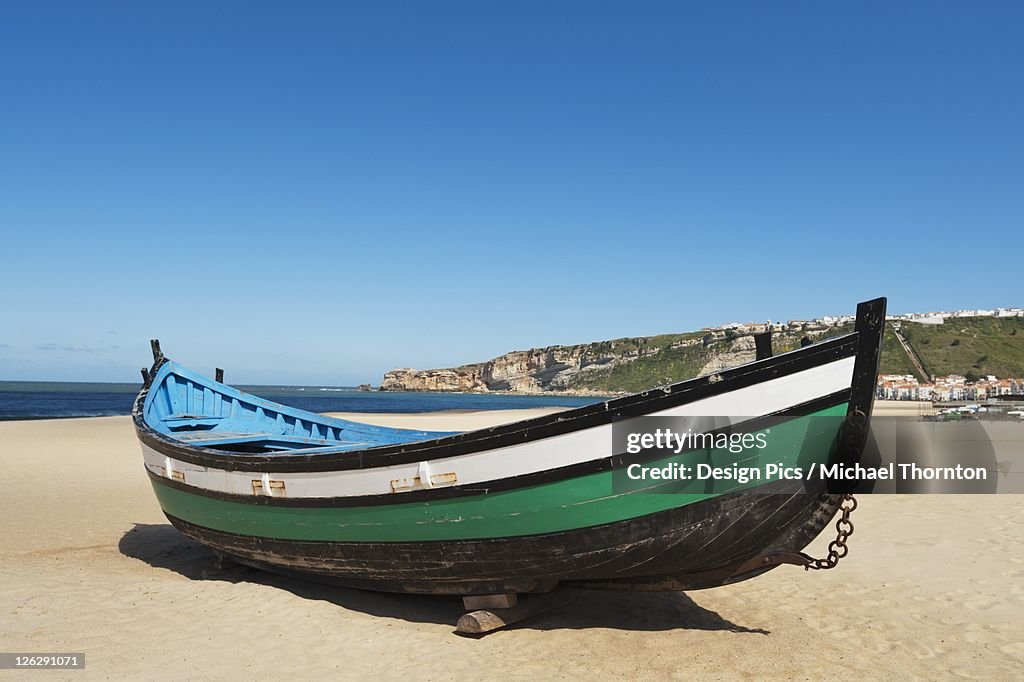 Fisherman's boat on the beach