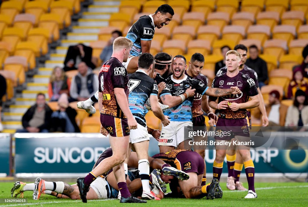 NRL Rd 12 - Broncos v Sharks