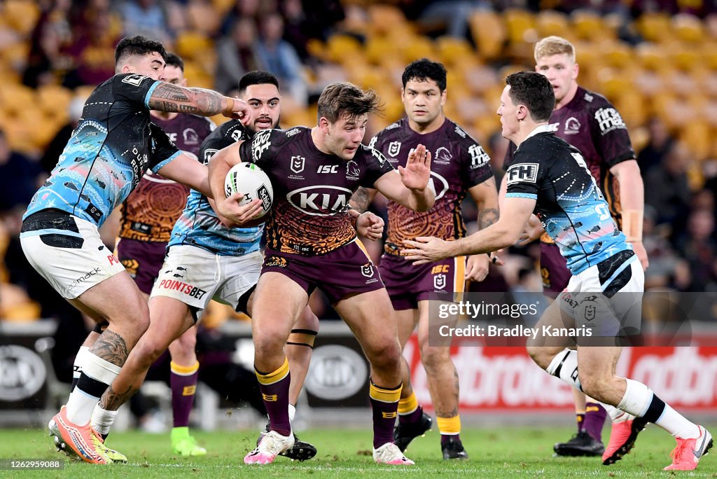 NRL Rd 12 - Broncos v Sharks
