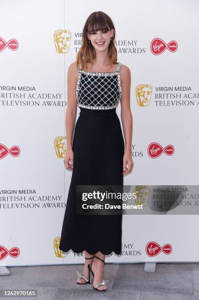 Daisy Edgar-Jones attends the Virgin Media British Academy Television Award 2020 at Television Centre on July 31, 2020 in London, England.