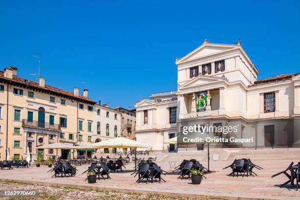 italy - conegliano, accademia theater - veneto stock pictures, royalty-free photos & images